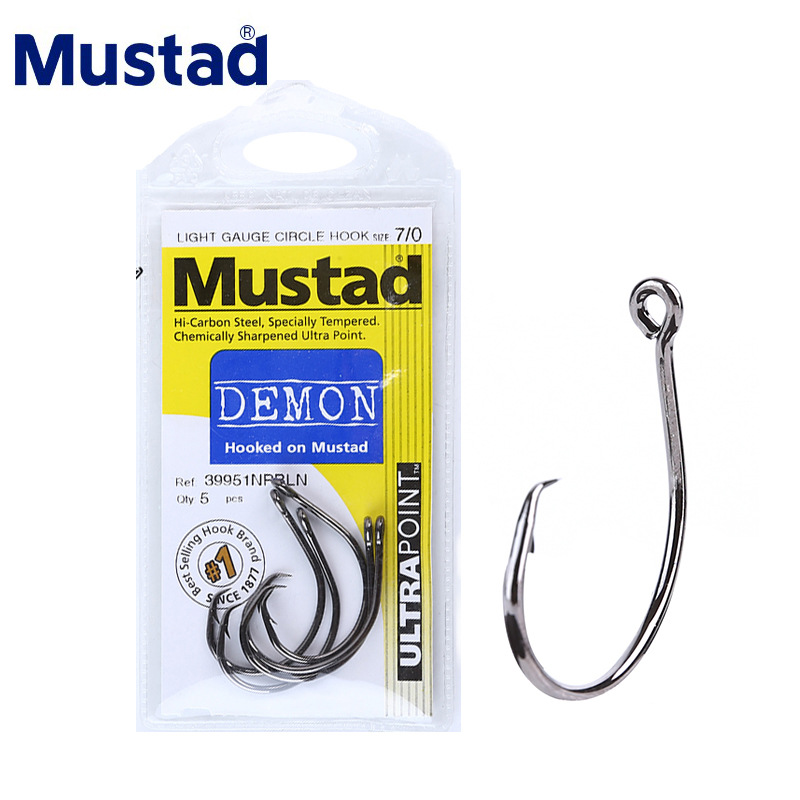 Fishing Hook Offset - Mustad 39951 # Móc Câu Cá