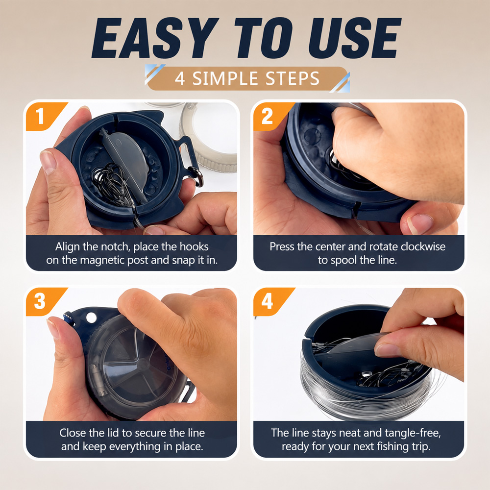 VIKINGAR Portable Swivel Sub‑l - đánh giá và giá Fishing Hook Box