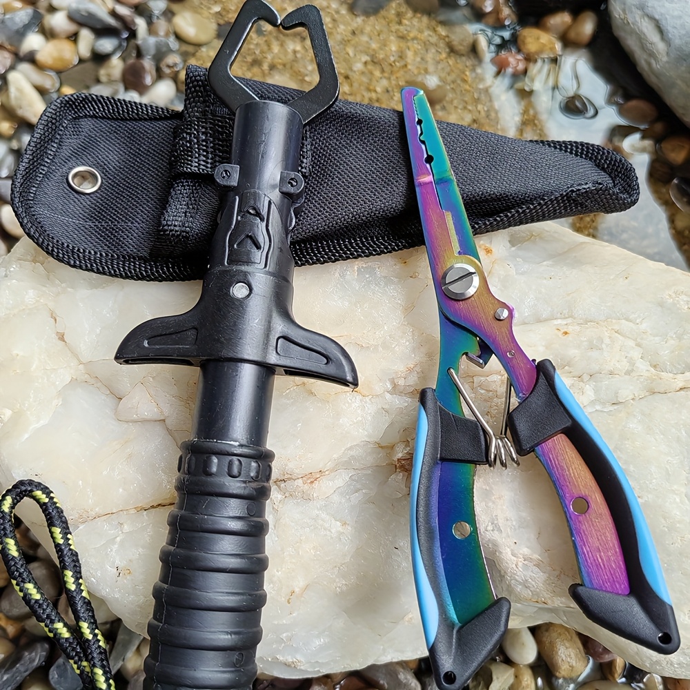Fishing Pliers and Gripper Set - đánh giá và giá Fishing Hook Stainless Steel