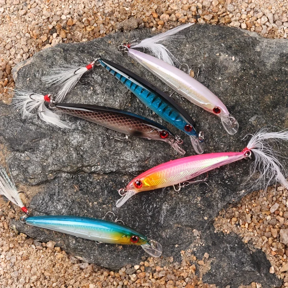 5pcs/box Laser 3D Eyes Bionic  - đánh giá và giá Fishing Hook Treble
