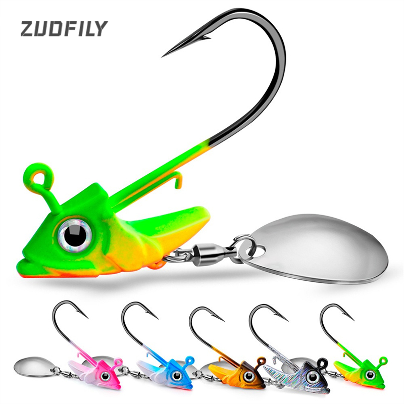 7g 10g 15g Lead Head Jig Hook  - đánh giá và giá Fishing Hook Circle